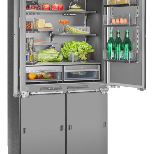 Встраиваемый многокамерный холодильник HIBERG S-RFQ 800 B inverter